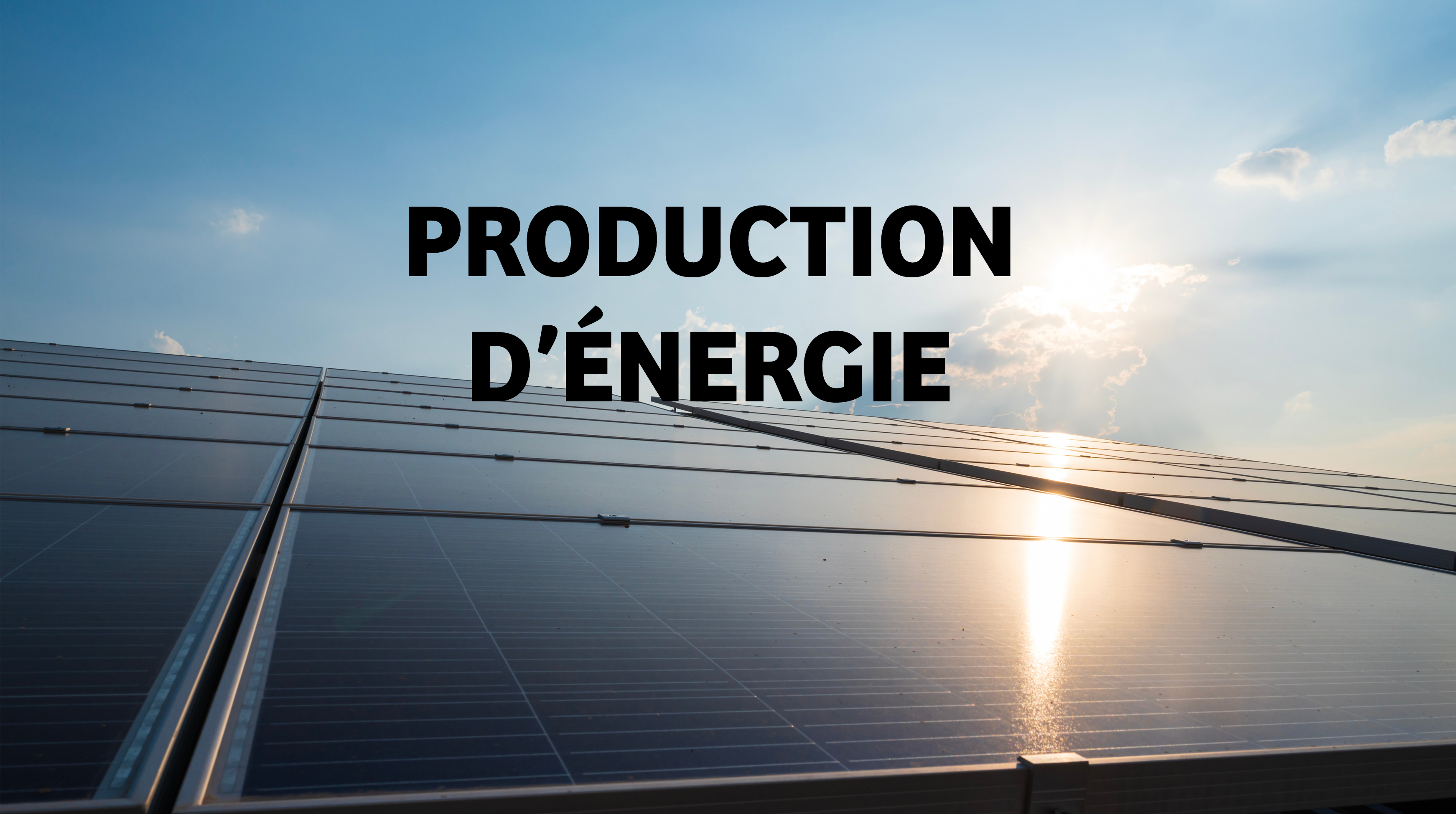 production énergie