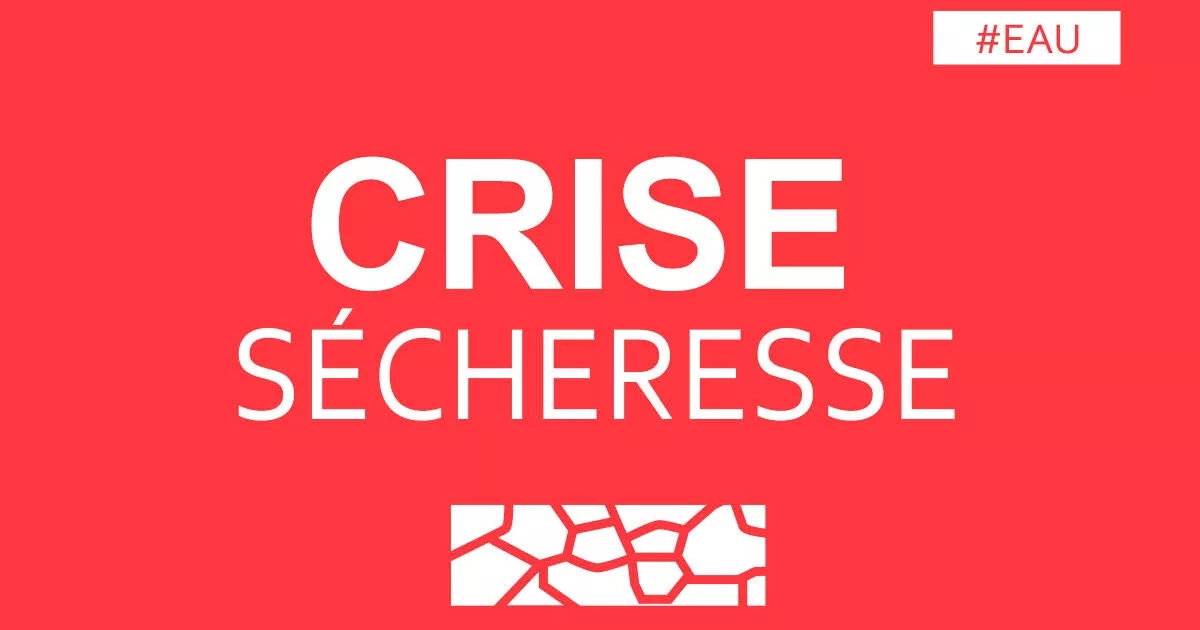 Crise sécheresse - Bandeau d'alerte