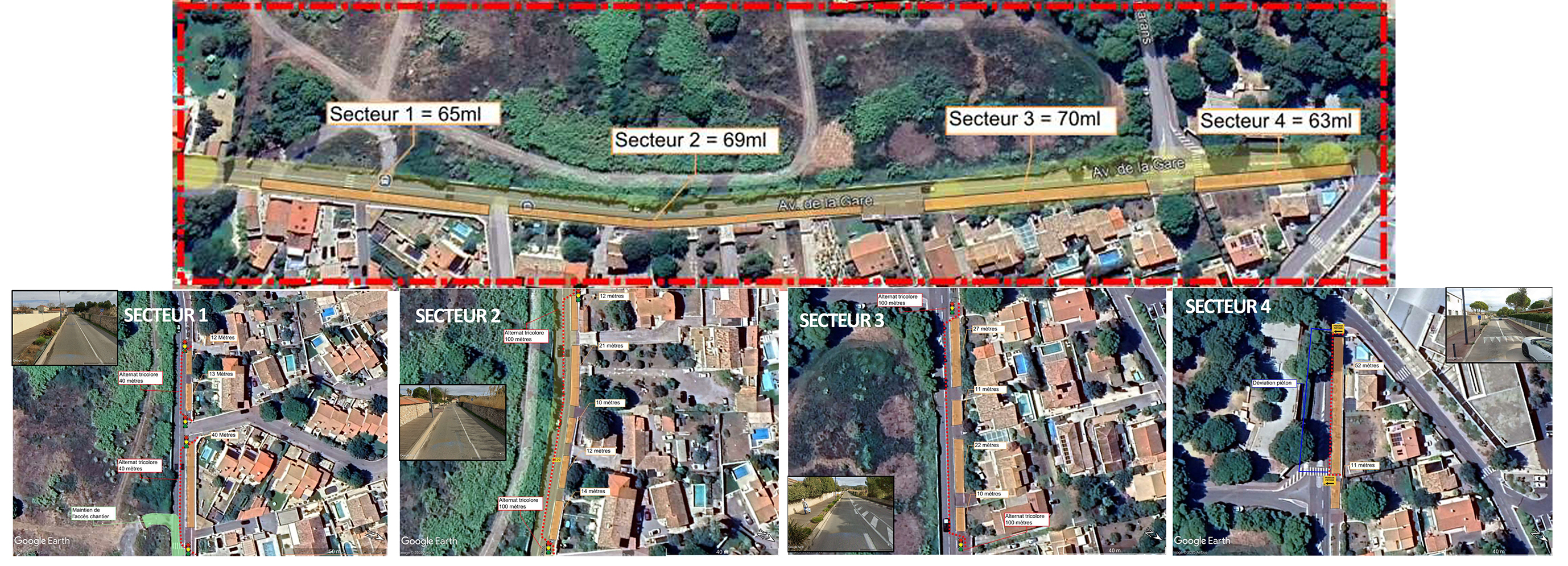 plan circulation avenue gare