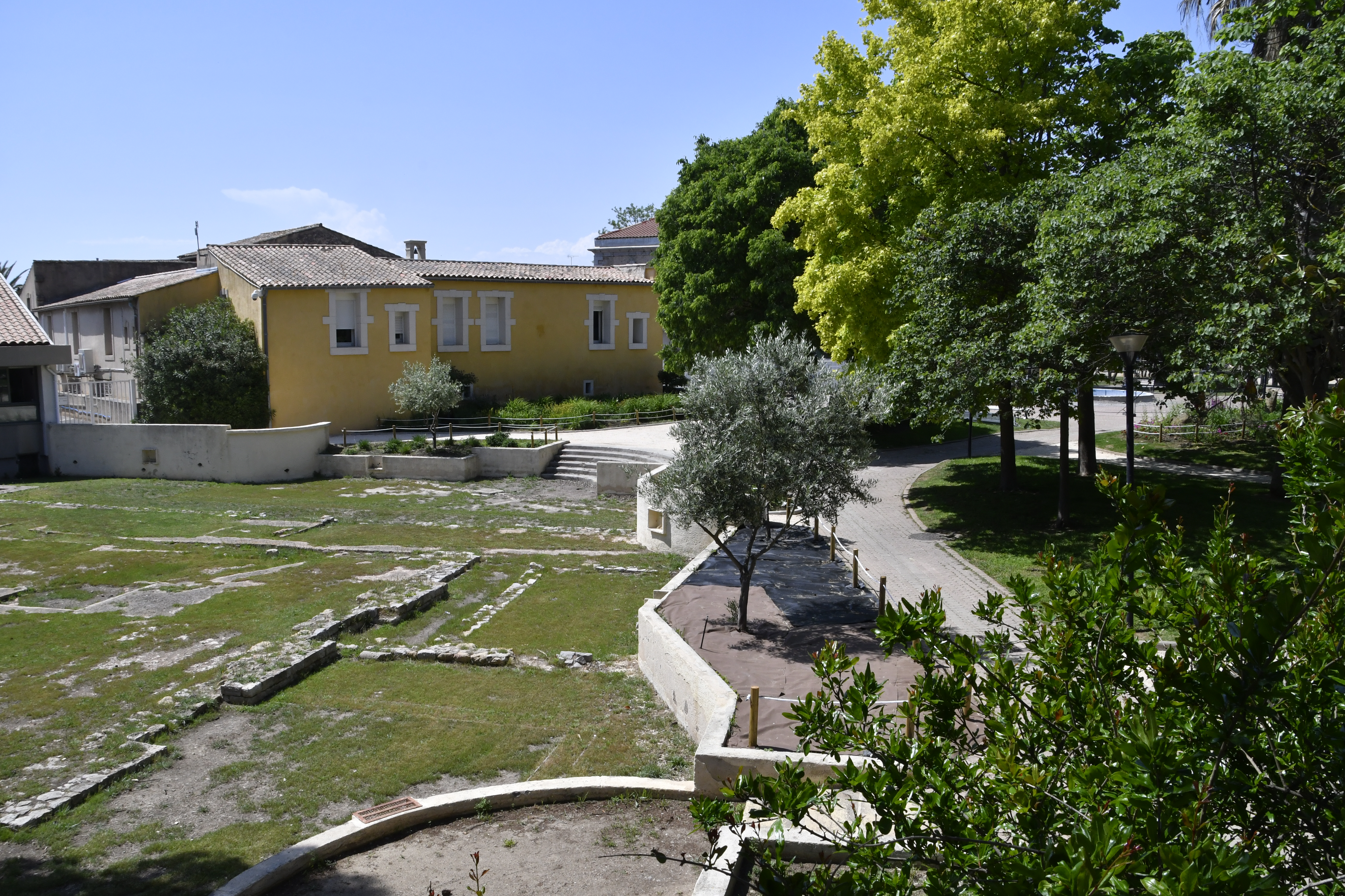 fouilles basilique